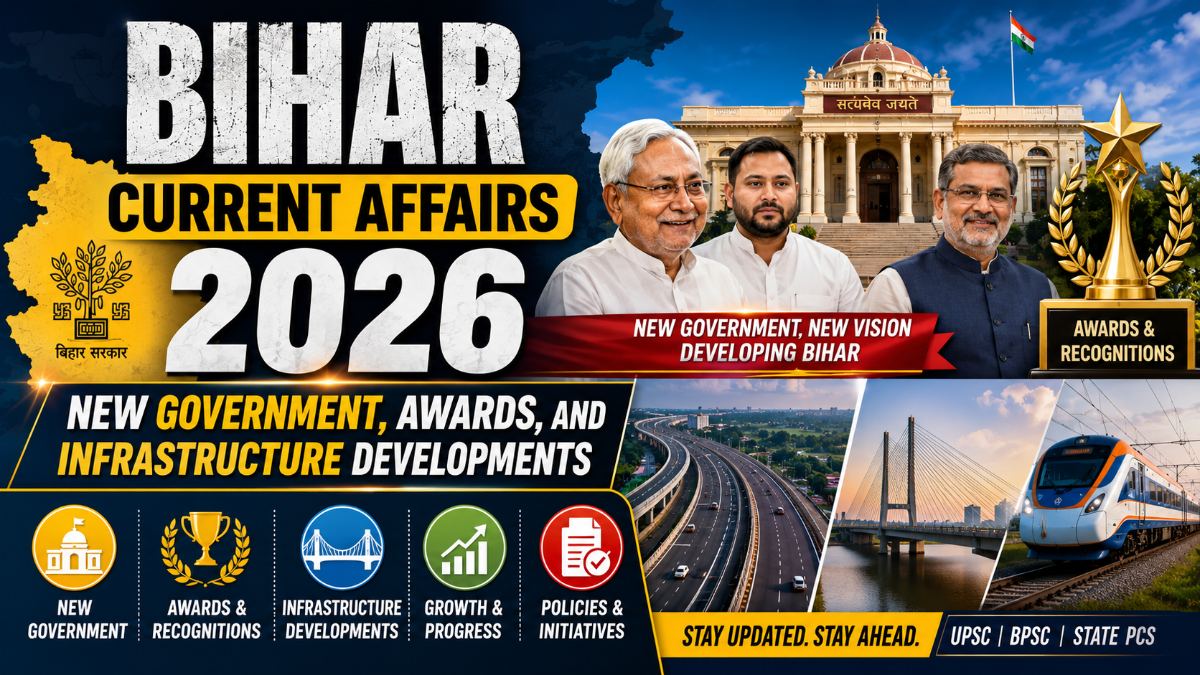 Bihar Current Affairs April 2026 for BPSC: Key Highlights