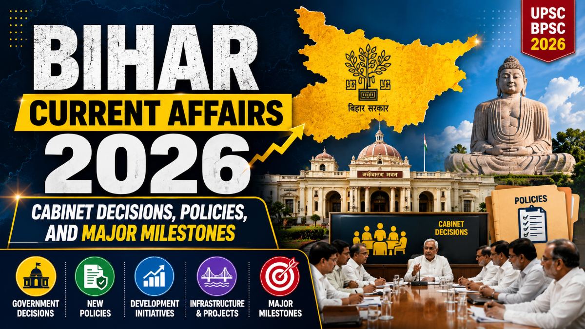 Bihar Current Affairs May 2026 for BPSC: Key Highlights