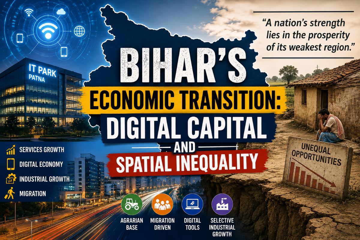 Bihar's Economic Transition & Regional Inequality