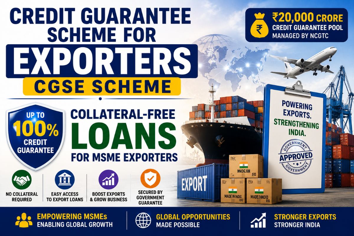 Credit Guarantee Scheme for Exporters (CGSE) Explained